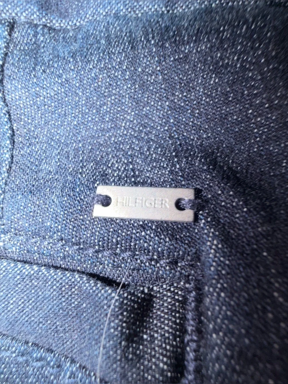 Women's size‎ 10 skirt Jean skirt Tommy Hilfiger Dark Wash Denim Pencil Skirt